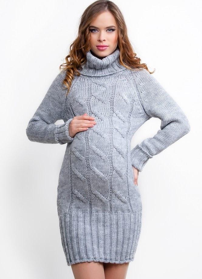 длинный свитер для беременных 